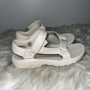 Teva Hurricane Drift Sandals Womens Size 9 Beige Open Toe Strap Casual Comfort